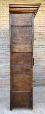 Antique Dutch Baroque Light Oak Cupboard or Cabinet, 18th Century-NOU-1743103