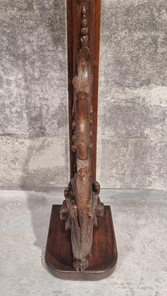 Antique Dutch Golden Age Decorativ Baluster Colmn, Early 17th Century