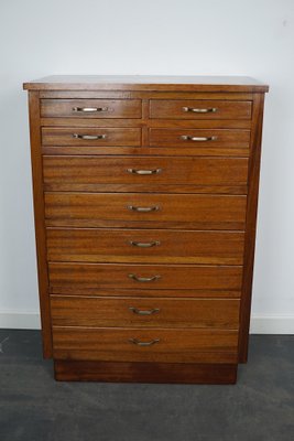 Antique Dutch Mahogany Dentist Cabinet, 1930s-XO-1128680