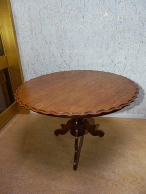 Antique Dutch Mahogany Dining Table-EA-1792580