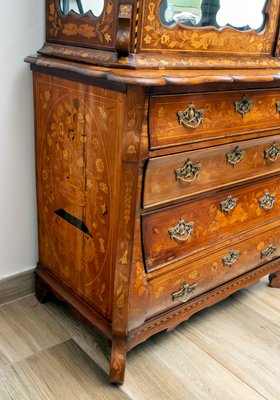 Antique Dutch Maple Wood Sideboard, 1760s-FER-592247