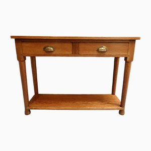 Antique Dutch Oak Side Table, 1890s-PNJ-1804271