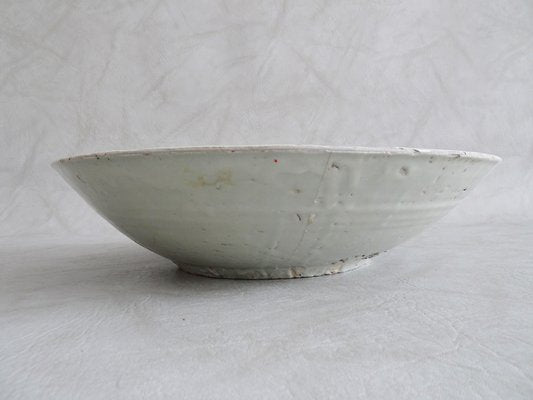 Antique Earthenware Ceramic Bowl, 17th Century-POM-880855