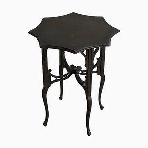 Antique Edwardian Ebonized Arts and Crafts Side Table, 1900s-FEW-2024219