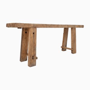 Antique Elm Console, 1900-RB-2040358