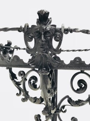 Antique Empire Black Iron Table-JXK-952637