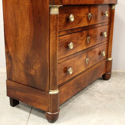 Antique Empire Chest of Drawers in Walnut-UMS-2021397