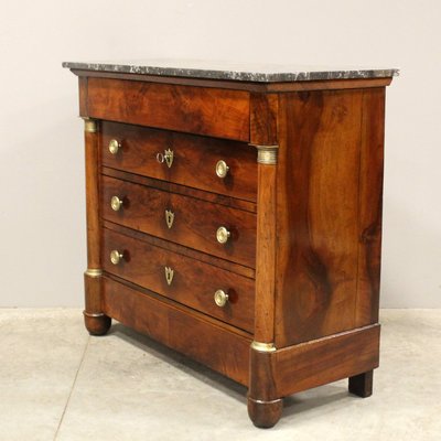 Antique Empire Chest of Drawers in Walnut-UMS-2021397