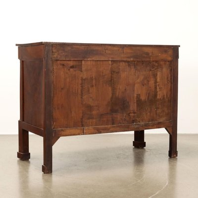 Antique Empire Chest of Drawers in Walnut, Italy, 19th Century-VMM-2023854