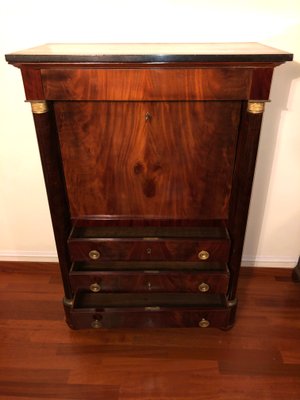 Antique Empire French Secretaire, 1820s-MTX-675615