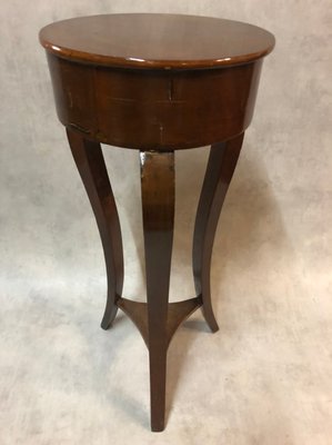 Antique Empire Mahogany Side Table-SDV-674555