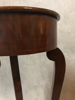 Antique Empire Mahogany Side Table-SDV-674555