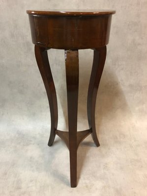 Antique Empire Mahogany Side Table-SDV-674555