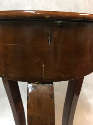 Antique Empire Mahogany Side Table-SDV-674555