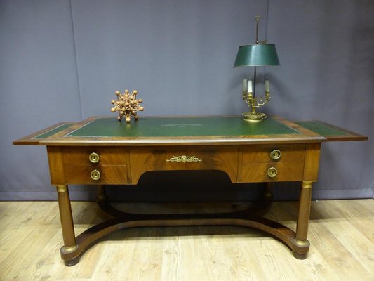 Antique Empire Style Office Desk-WSV-605304