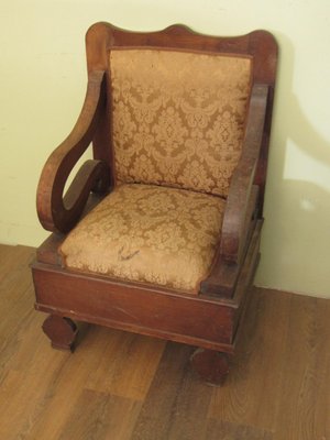 Antique Empire Throne Armchair-CDG-985277