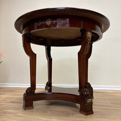 Antique Empire Walnut Side Table, Early 19th Century-ALF-2033464