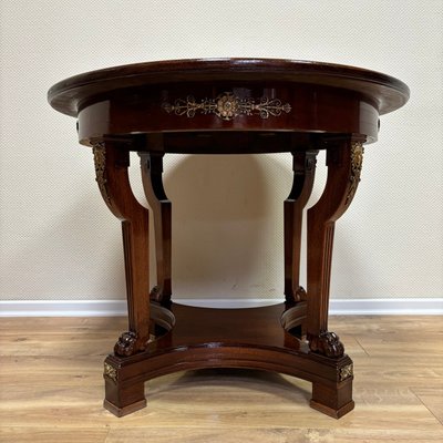 Antique Empire Walnut Side Table, Early 19th Century-ALF-2033464