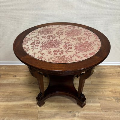 Antique Empire Walnut Side Table, Early 19th Century-ALF-2033464