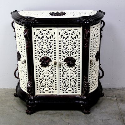 Antique Enamelled Cabinet, 19th-Century-NE-1005640