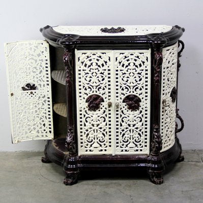 Antique Enamelled Cabinet, 19th-Century-NE-1005640