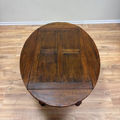 Antique English Butlers Tray Table in Oak, 1900s-ALF-2033500