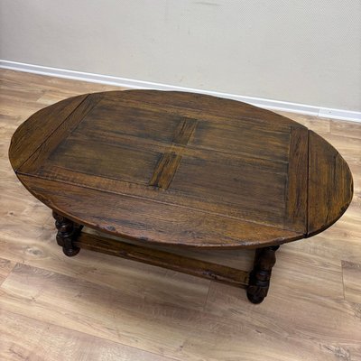 Antique English Butlers Tray Table in Oak, 1900s-ALF-2033500