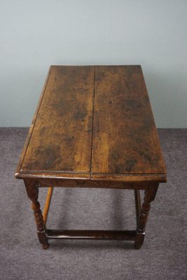 Antique English Cut Side Table-HPP-1310864