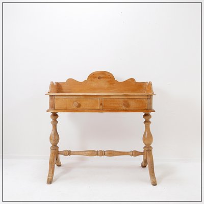 Antique English Desk in Pine, 1950s-NYF-2019000