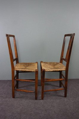 Antique English Dining Room Chairs, Set of 4-HPP-1364319