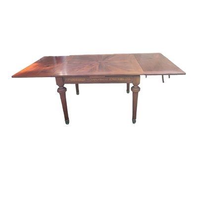 Antique English Extendable Dining Table-TCS-1807806