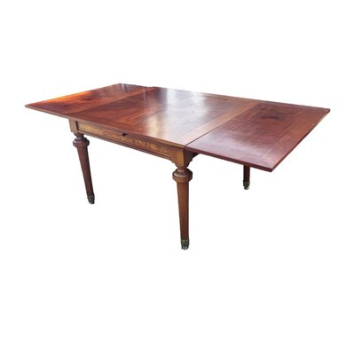 Antique English Extendable Dining Table-TCS-1807806