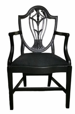 Antique English King Chair, 1860-QRS-1769655