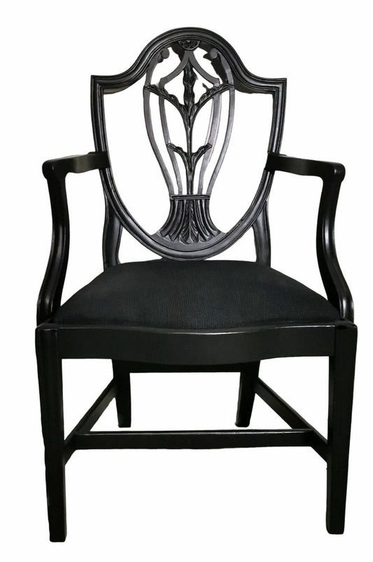 Antique English King Chair, 1860