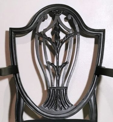 Antique English King Chair, 1860-QRS-1769655