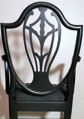 Antique English King Chair, 1860-QRS-1769655