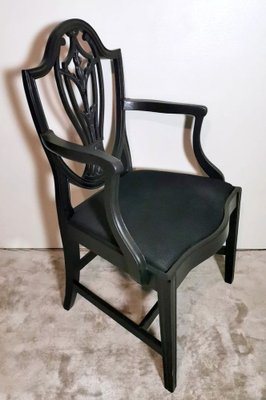 Antique English King Chair, 1860-QRS-1769655