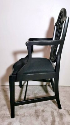 Antique English King Chair, 1860-QRS-1769655