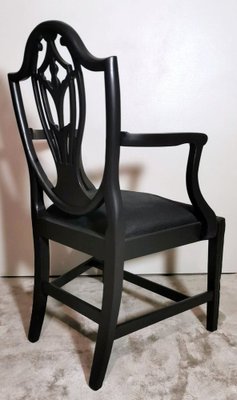 Antique English King Chair, 1860-QRS-1769655