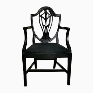 Antique English King Chair, 1860-QRS-1769655