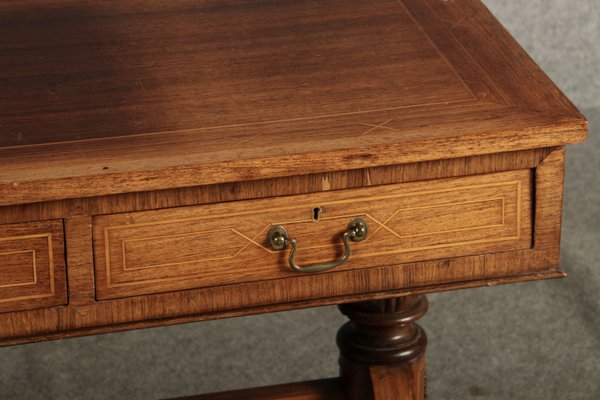 Antique English Mahogany Desk, 19th Century-DXD-2021896