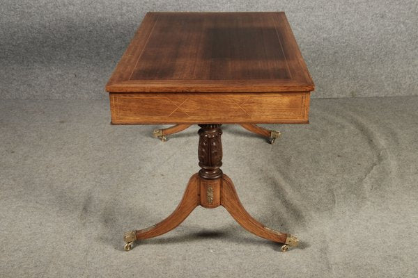 Antique English Mahogany Desk, 19th Century-DXD-2021896