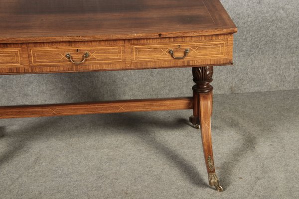 Antique English Mahogany Desk, 19th Century-DXD-2021896