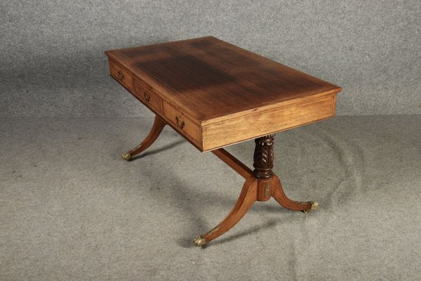 Antique English Mahogany Desk, 19th Century-DXD-2021896