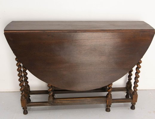 Antique English Table in Oak, 1890-RIU-2031652