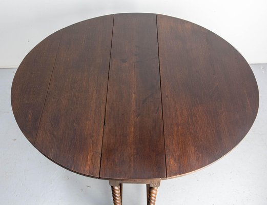 Antique English Table in Oak, 1890-RIU-2031652