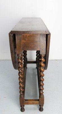 Antique English Table in Oak, 1890-RIU-2031652