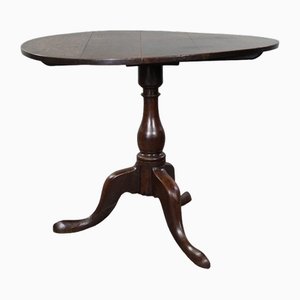 Antique English Tilt-Top Dining Table in Oak-HPP-1771682