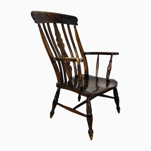 Antique English Windsor Chair with High Back-LCQ-1331058