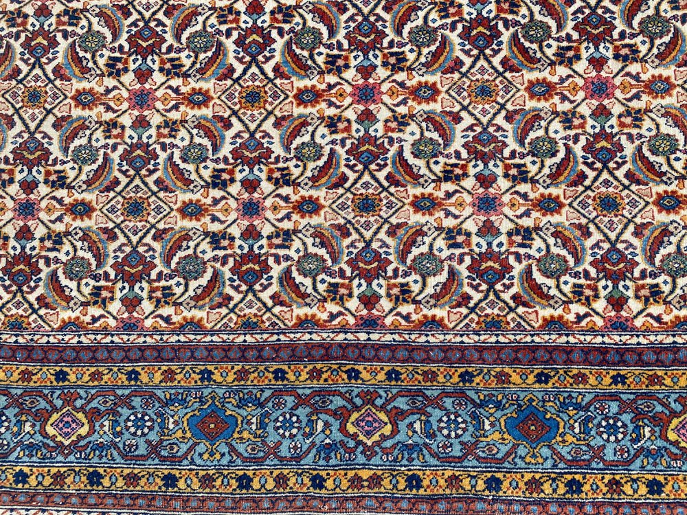 Antique Extremely Fine Tabriz Rug